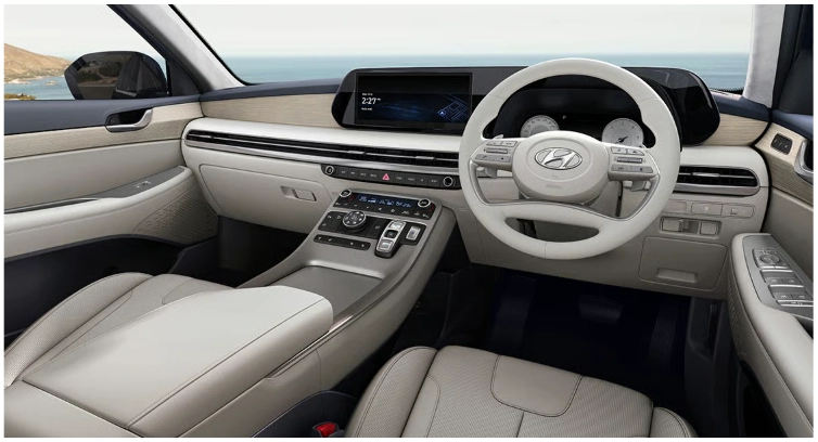 dashboard hyundai palisade