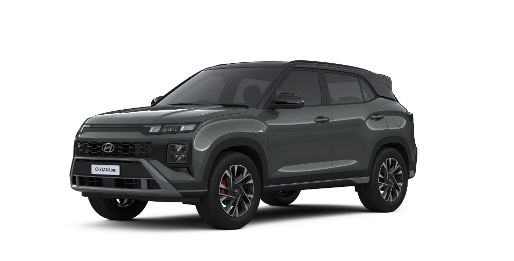 Shadow Gray Metallic With Black Roof