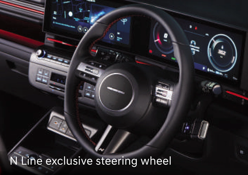 interior hyundai Kona N Line