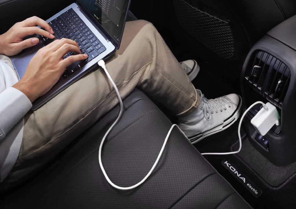 interior kona ev