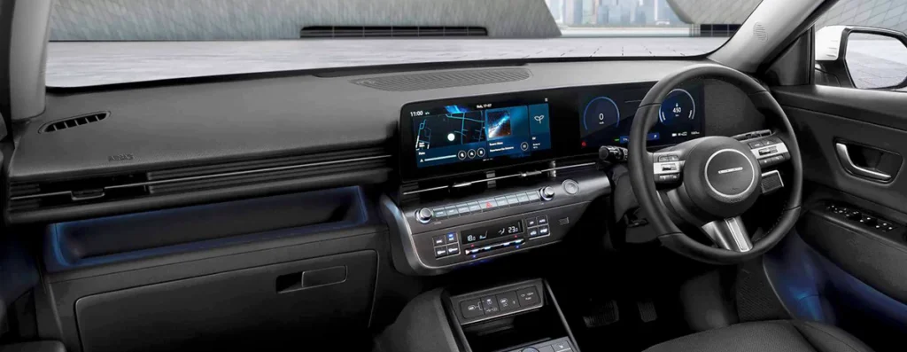interior kona ev