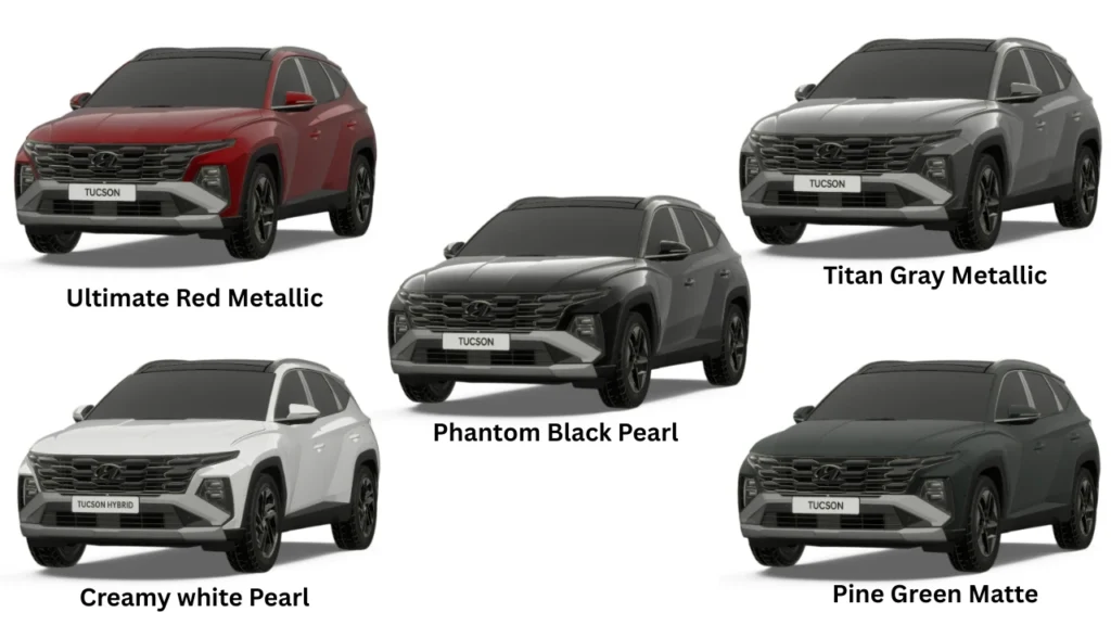 warna hyundai tucson