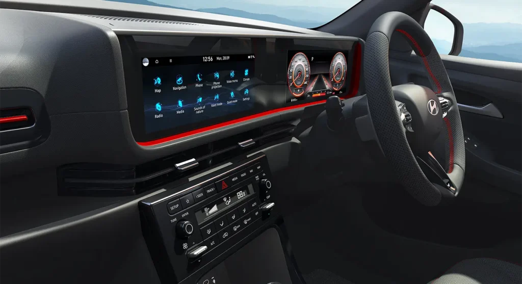 panoramic integrated display hyundai creta