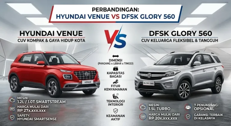Hyundai Venue vs DFSK Glory 560: Budget SUV Showdown