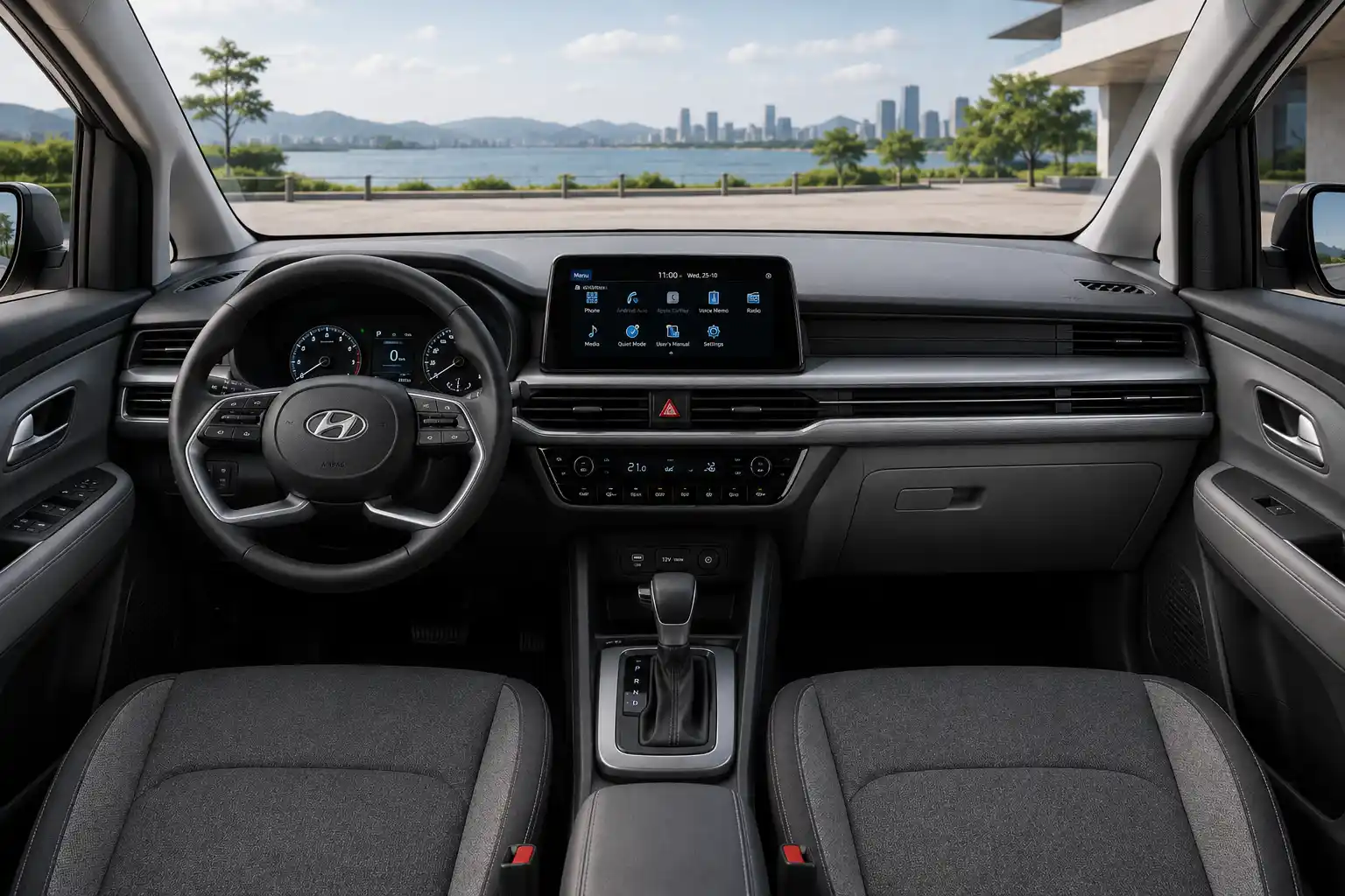 Interior Hyundai Stargazer - Kursi Nyaman 7 Penumpang