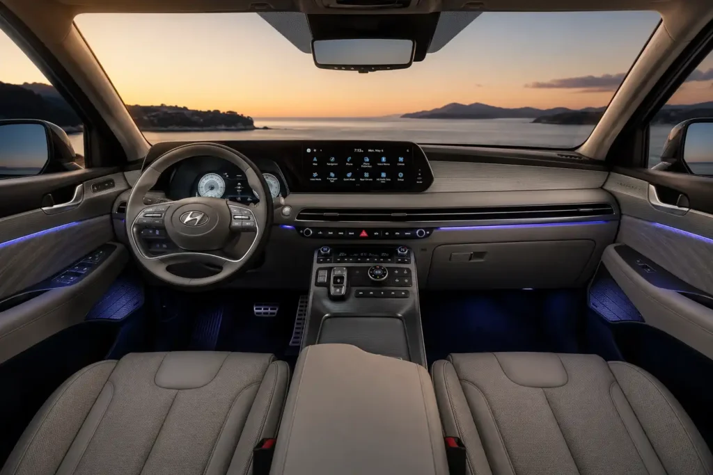 interior hyundai palisade